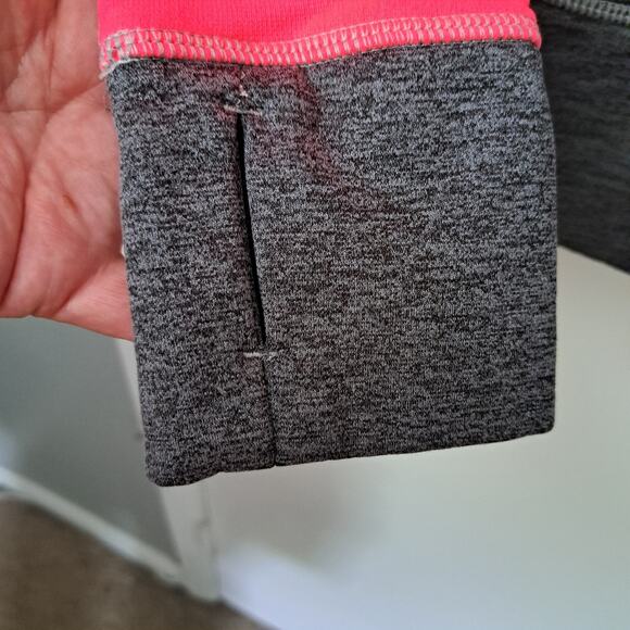 Nike Therma FIt Gray and Pink Women's Small Activeware Athletic Hoodie - Picture 6 of 8